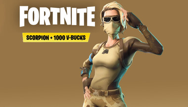 Fortnite Scorpion Skin + 1000 V-Bucks